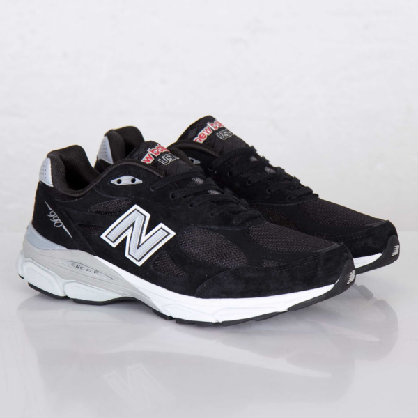 Giày New Balance 990v3 'Black White' M990BK3 - Ảnh 2