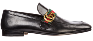 Giày Gucci Leather Loafer With Double G  428609 D3VN0 1060