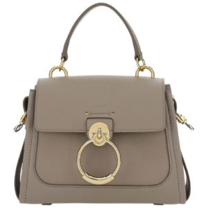 Túi Chloe Mini Tess Bag in Motty Grey CHC20AS143C6223W
