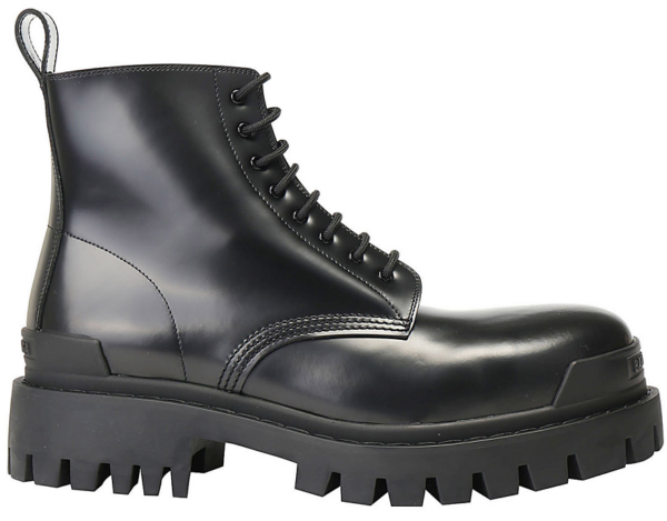 Giày Balenciaga Men's Genuine Leather Ankle Boots Strike 589338-WA960-1000