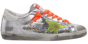 Giày Golden Goose Superstar 'Silver Orange' GMF00101-F000342-80304