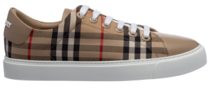 Giày Burberry Vintage Check And Leather 'Archive Beige'