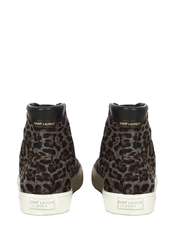 Giày Saint Laurent Leopard Pattern 606075-1ZB10-1740 - Ảnh 5