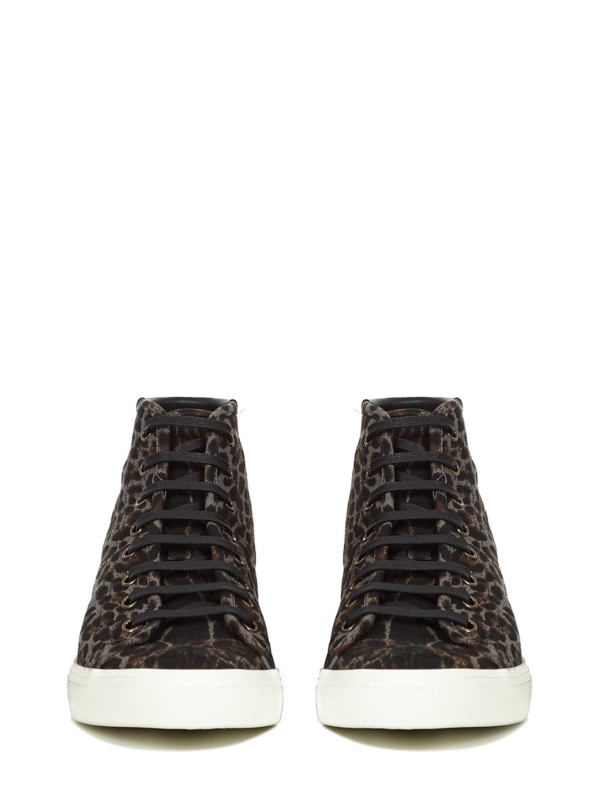 Giày Saint Laurent Leopard Pattern 606075-1ZB10-1740 - Ảnh 2