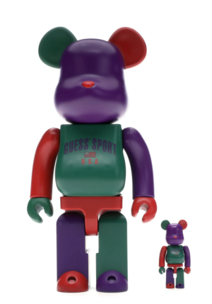 Mô hình Bearbrick Guess Sport Logo 100% & 400% Multi