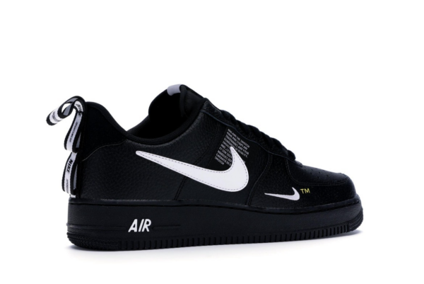 Giày Nike Air Force 1 Low Utility Black White AJ7747-001 - Ảnh 4