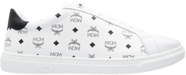 Giày Mcm Terrain Visetos White MESAAMM17