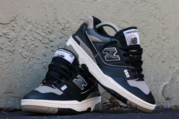 Giày New Balance 550 'Grey Black' BB550SR1 - Ảnh 9