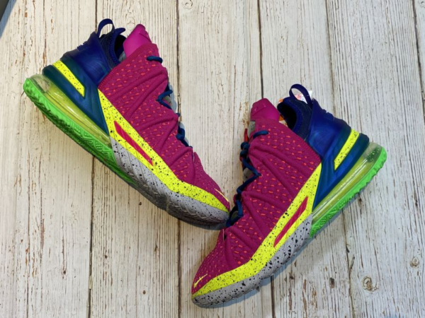 Giày Nike LeBron 18 EP 'Los Angeles By Night' DB7644-600 - Ảnh 7