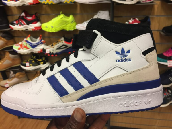 Giày Adidas Forum Mid 'White Royal Blue' FY6796 - Ảnh 2