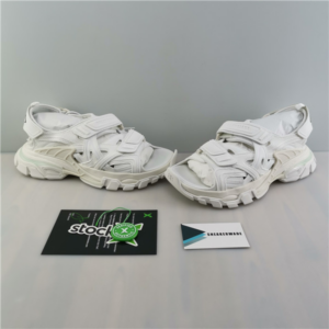 Alternative view of Dép Balenciaga Track Sandal 'Triple White' 617542 W2CC1 9000