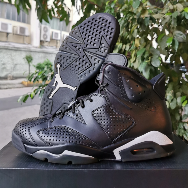 Giày Nike Jordan 6 Retro 'Black Cat' 384664-020 - Ảnh 7