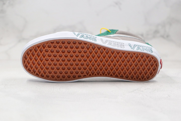 Giày Vans SK8-Hi Gray Green VN0A4BV6X0P - Ảnh 8