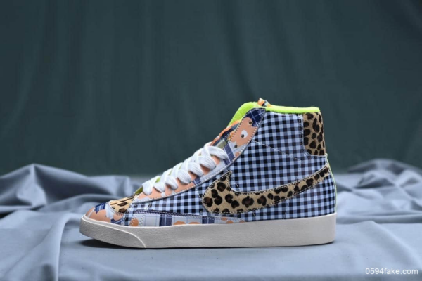 Giày Nike Blaze Mid Gel 'Wild Print Flannel' CJ4239-491 - Ảnh 6