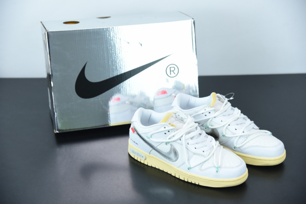 Giày Nike Off-White x Dunk Low 'Lot 01 Of 50' DM1602-127 - Ảnh 6