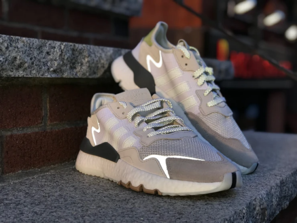 Giày Adidas Nite Jogger 'Grey Pack Neutral White' CG5950 - Ảnh 7