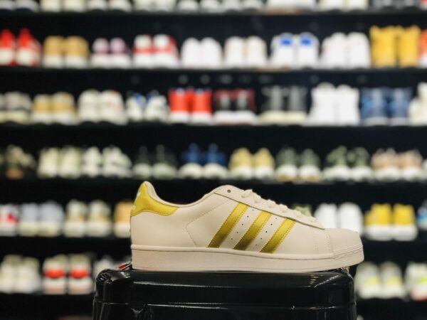 Giày Adidas Superstar 'White Gold' BY8757 - Ảnh 4