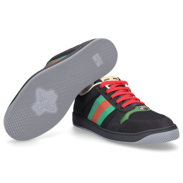 Giày Gucci Screener Suede 'Black Green' 576223-9PYQ0-1098 - Ảnh 7