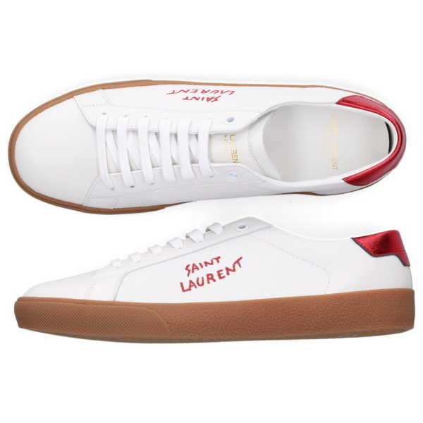 Giày Saint Laurent Court Classic SL06 Embroidered 610649-0ZS70-9967 - Ảnh 2