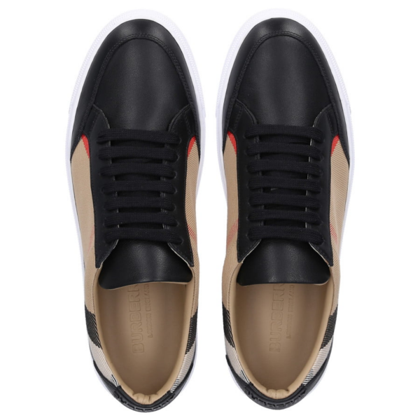 Giày Burberry House Check Black Beige 8024331 - Ảnh 3