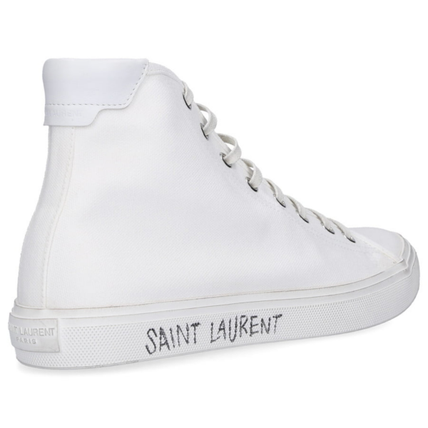 Giày Saint Laurent Wmns Malibu Mid 'Optic White' 606076-GUZ20-9030 - Ảnh 3