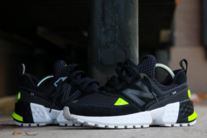 Alternative view of Giày New Balance 574 Sport 'Neon' MS574BRB