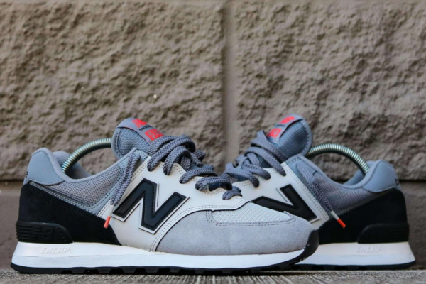 Giày New Balance 574 'Grey Black' ML574JHV - Ảnh 5