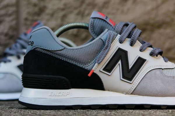 Giày New Balance 574 'Grey Black' ML574JHV - Ảnh 4