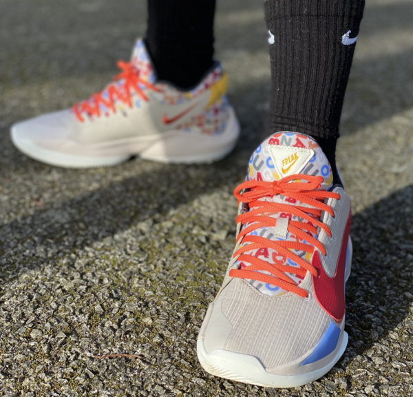 Giày Nike Zoom Freak 2 'Letter Bro' CW3162-001 - Ảnh 4