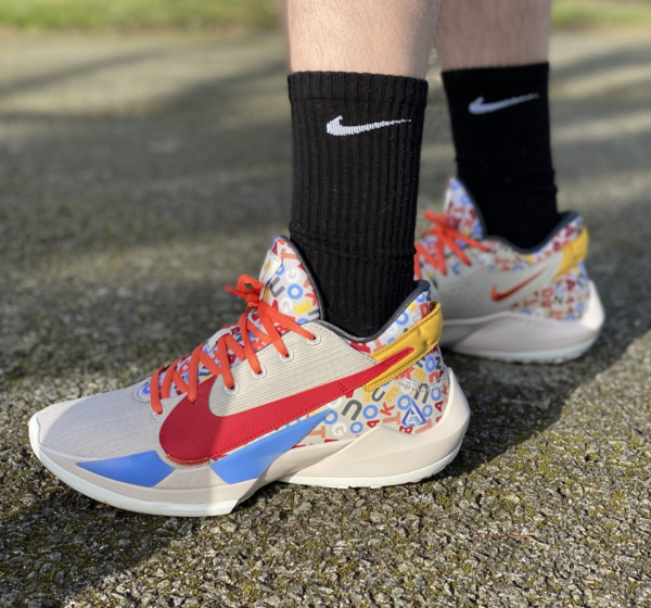 Giày Nike Zoom Freak 2 'Letter Bro' CW3162-001 - Ảnh 5