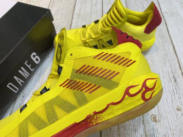 Giày Adidas Dame 6 'Unisex Yellow' FW9026 - Ảnh 9