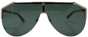 Kính Gucci Green Shield 'Gold' GG0584S-002-99