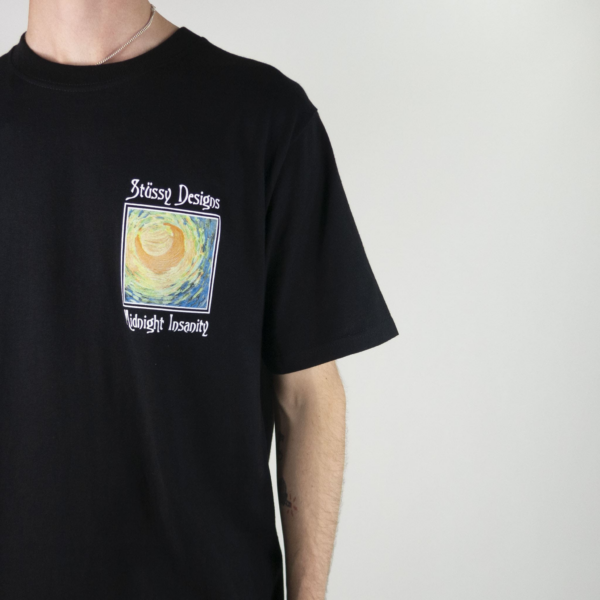 Áo Stussy Midnight Insanity Tee 'Black' - Ảnh 4