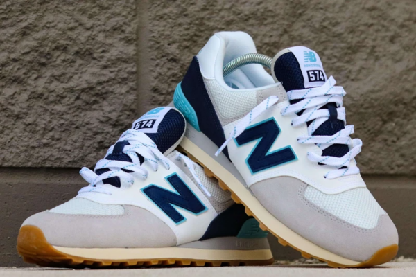Giày New Balance 574 Core Plus Rain 'Cloud Blue' ML574SOU - Ảnh 6