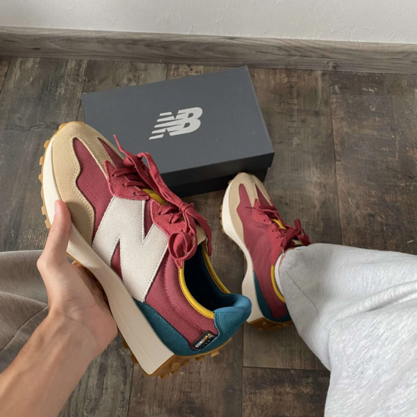 Giày New Balance 327 'Bordeaux Teal' MS327WT1 - Ảnh 5