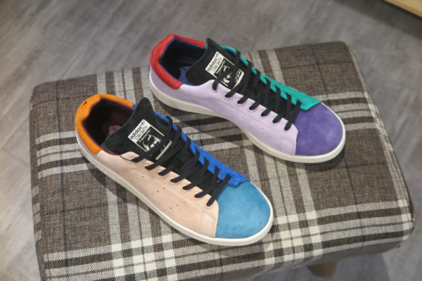 GIày Adidas Stan Smith Recon 'Pink Lush Blue' EF4974 - Ảnh 4