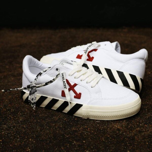 Giày Off-White Vulc Sneaker Low 'White Ochre' OMIA085R21FAB002-0116 - Ảnh 5