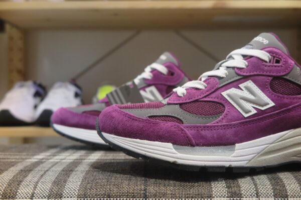 Giày New Balance 992 Made In USA 'Maroon' M992BA - Ảnh 5