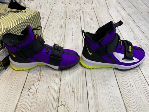 Giày Nike LeBron Soldier 13 SFG 'Lakers' AR4225-500 - Ảnh 4