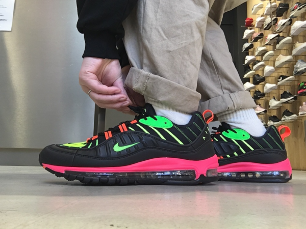 Giày Nike Air Max 98 'Tokyo Neon' CI2291-083 - Ảnh 2