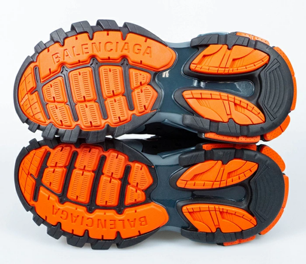 Giày Balenciaga Track Trainer Dark Grey Orange 542023-W1GC1-1240 - Ảnh 6
