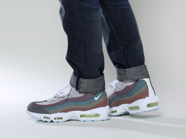 Giày Nike Air Max 95 'Recycled Canvas Pack' CK6478-001 - Ảnh 4