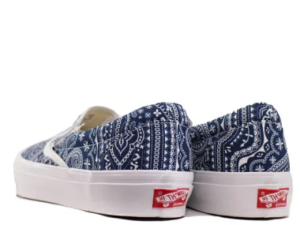 Giay Vans Kith x Vault OG Classic Slip-On LX 'Paisley' VN0A45JK6CC