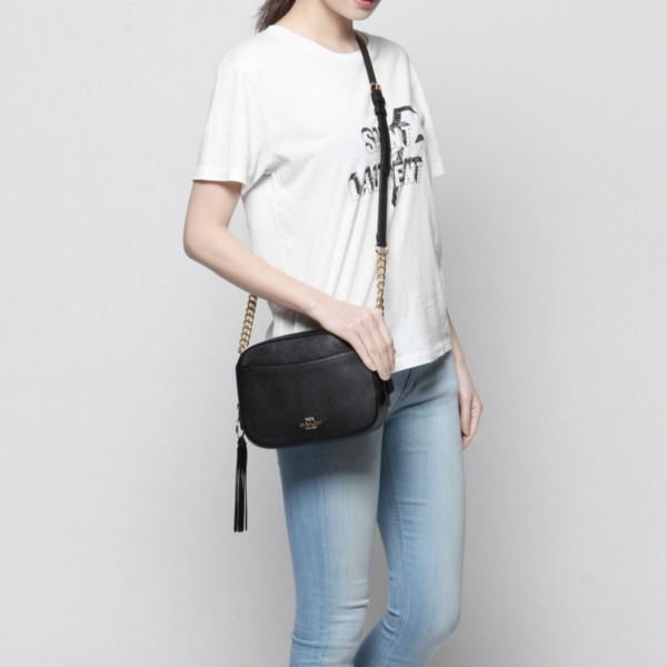 Túi Coach Camera Bag 29411 LIBLK - Ảnh 8