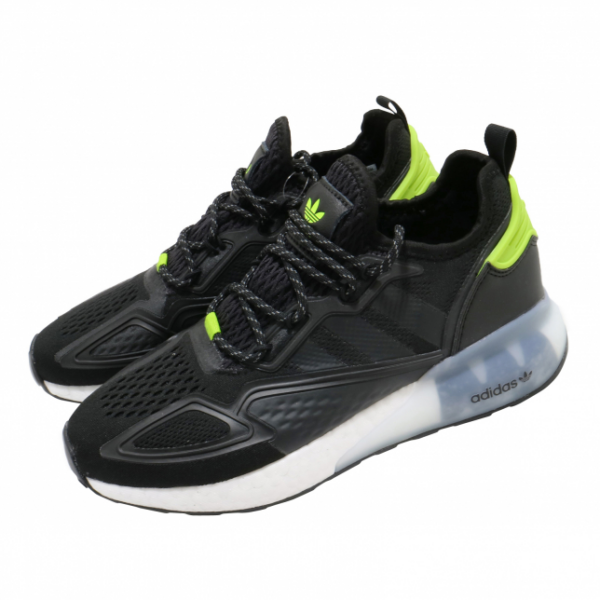 Giày Adidas ZX 2K Boost Semi Solar Slime FY4497 - Ảnh 2
