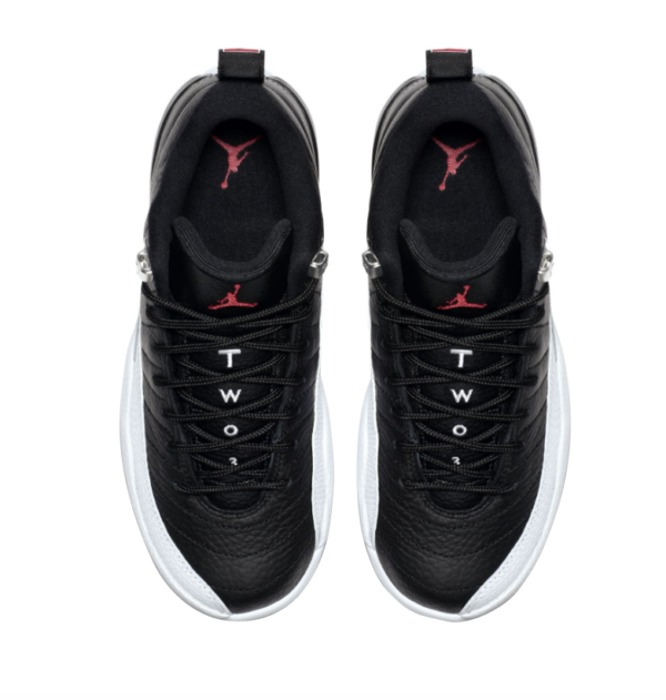 Giày Nike Air Jordan 12 Retro Low BG 'Playoffs' 308305-004 - Ảnh 5