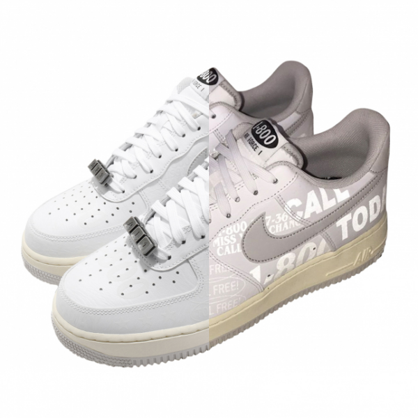 Giày Nike Air Force 1 '07 Premium '1-800 Toll Free' CJ1631-100 - Ảnh 6