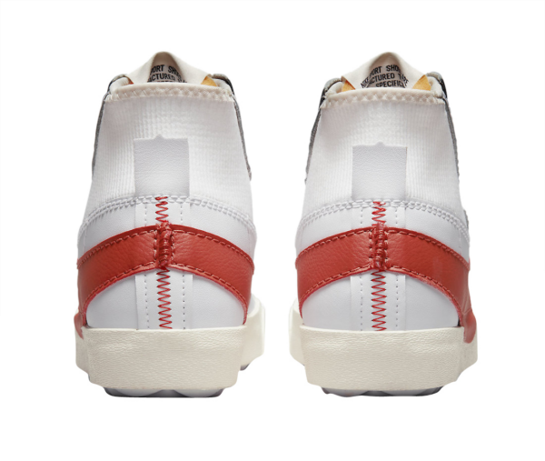 Giày Nike Blazer Mid 77 'Jumbo Red Orange' DH7690-100 - Ảnh 3