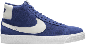 Giay Nike SB Blazer Mid 'Blue Suede' 864349-403
