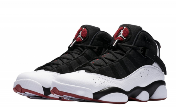 Giày Nike Jordan 6 Rings Black White Red 322992-012 - Ảnh 7